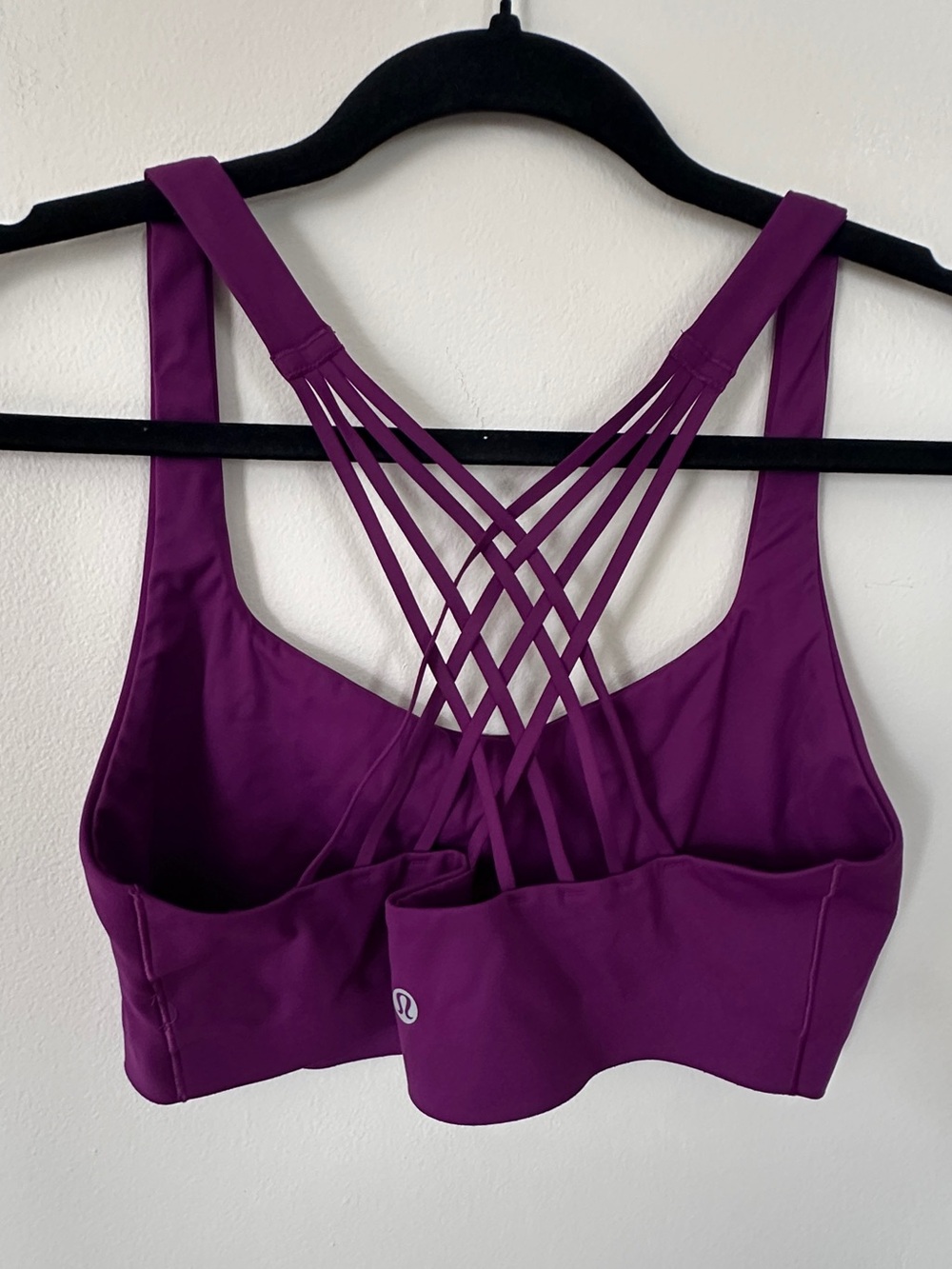 Lululemon FlexyFlex sports bra A-C cups XL/XXL Chilled Grape purple - Picture 2 of 2